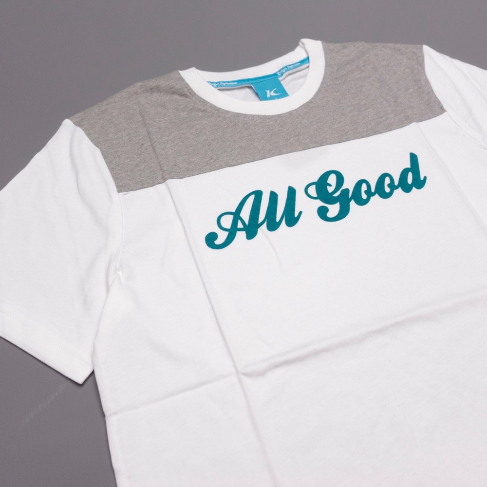King Apparel men’s All Good cotton short sleeve sport t-shirt tee top S M L XL - Picture 2 of 10